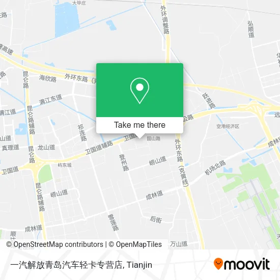 一汽解放青岛汽车轻卡专营店 map