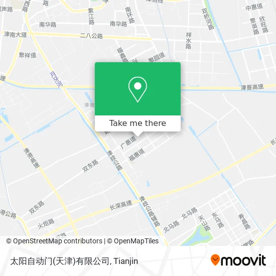 太阳自动门(天津)有限公司 map