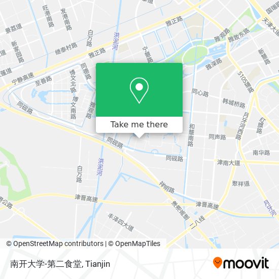 南开大学-第二食堂 map
