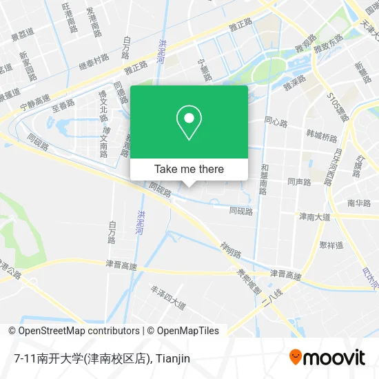 7-11南开大学(津南校区店) map