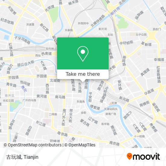 古玩城 map