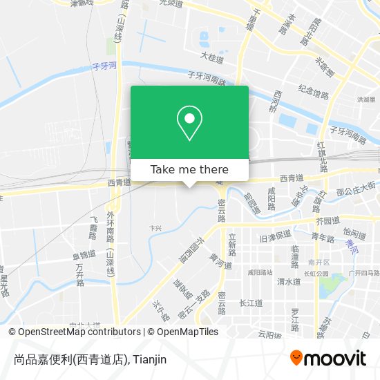 尚品嘉便利(西青道店) map