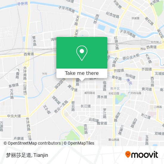 梦丽莎足道 map