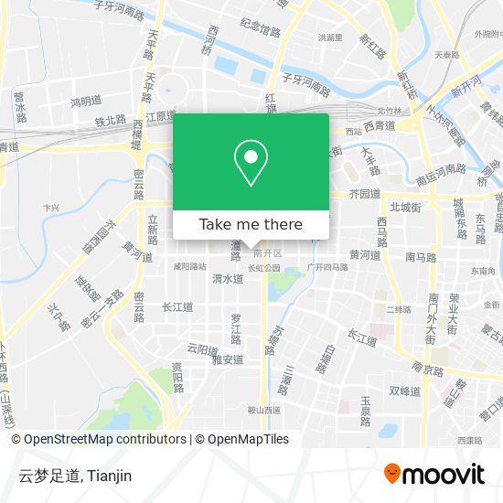 云梦足道 map