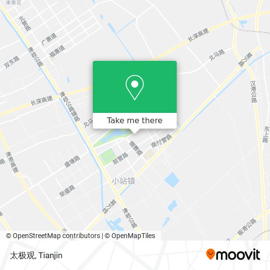 太极观 map
