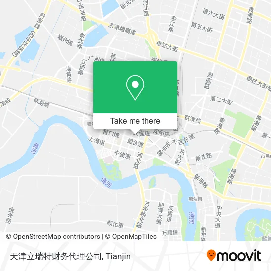 天津立瑞特财务代理公司 map