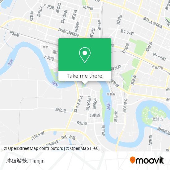 冲破鲨笼 map