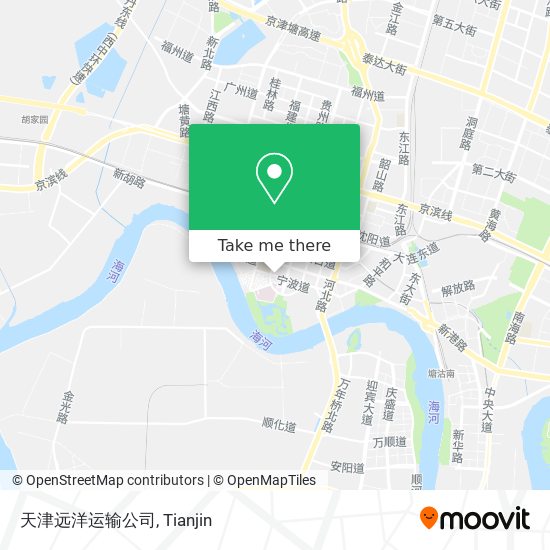 天津远洋运输公司 map