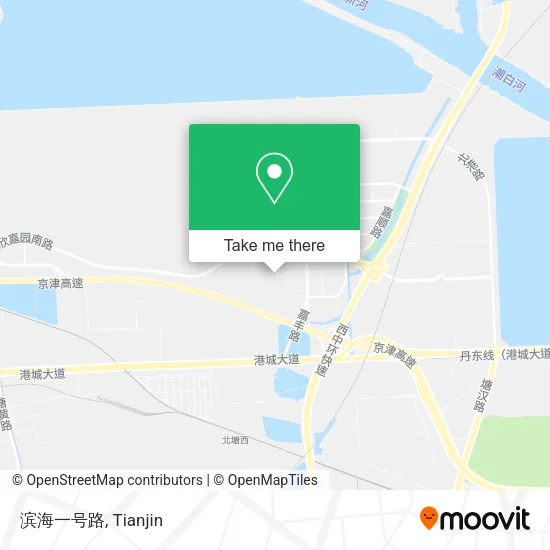滨海一号路 map