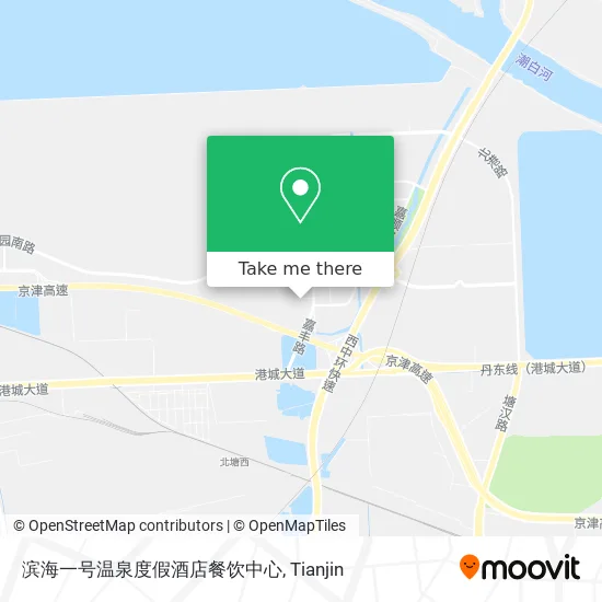 滨海一号温泉度假酒店餐饮中心 map