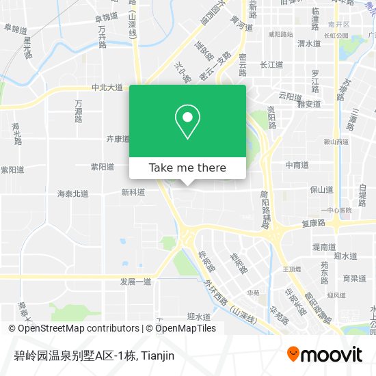 碧岭园温泉别墅A区-1栋 map
