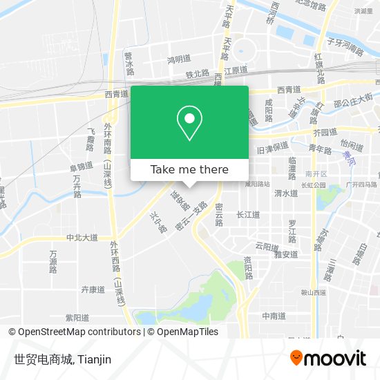 世贸电商城 map