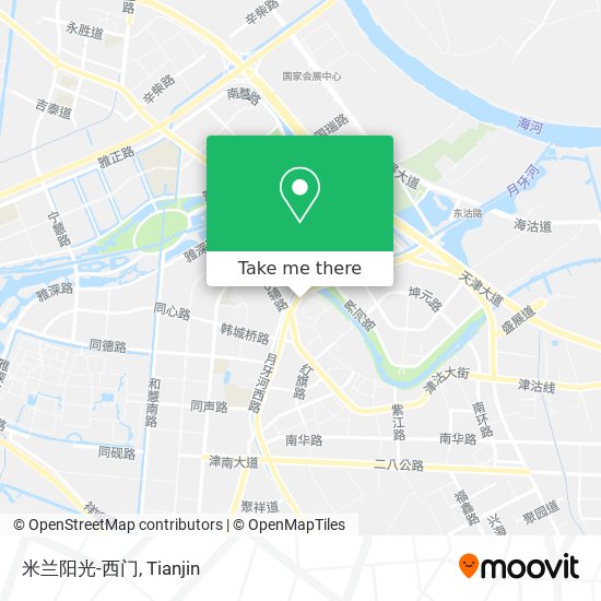 米兰阳光-西门 map