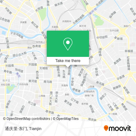 通庆里-东门 map