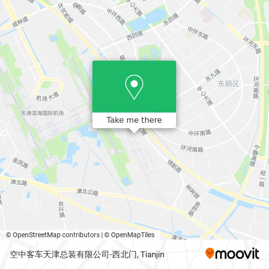 空中客车天津总装有限公司-西北门 map