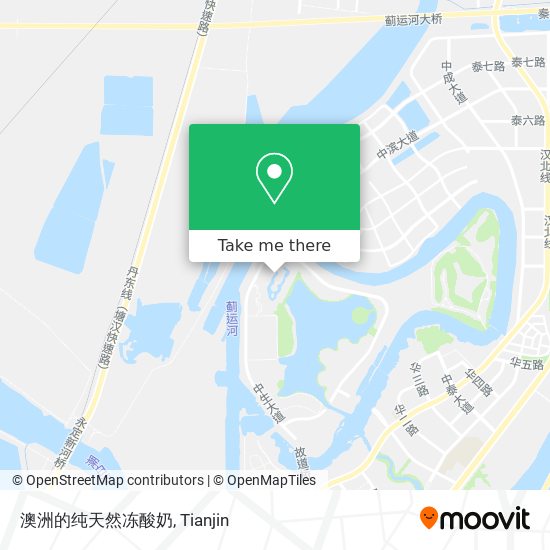 澳洲的纯天然冻酸奶 map