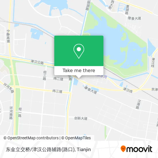 东金立交桥/津汉公路辅路(路口) map