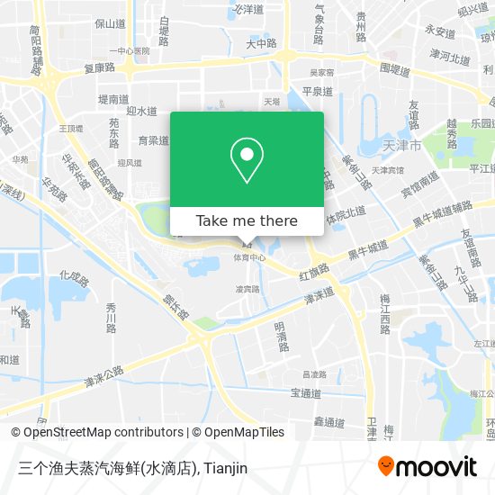 三个渔夫蒸汽海鲜(水滴店) map