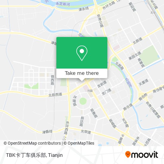 TBK卡丁车俱乐部 map