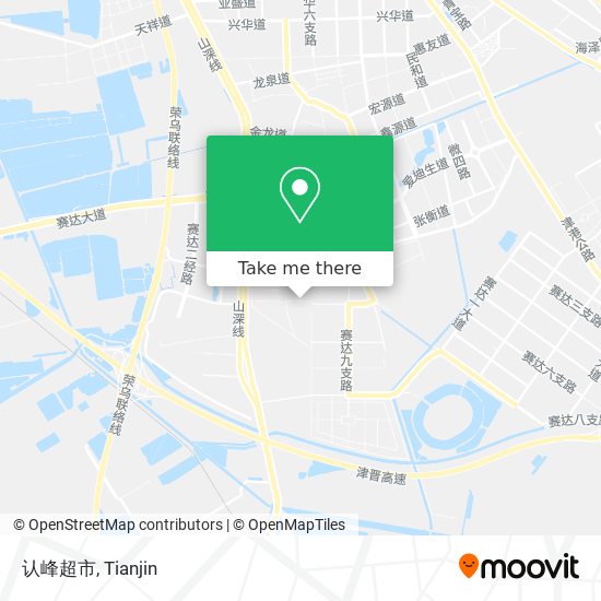 认峰超市 map