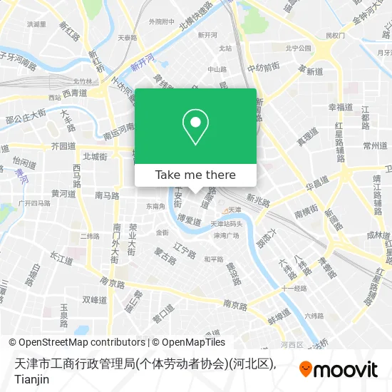天津市工商行政管理局(个体劳动者协会)(河北区) map