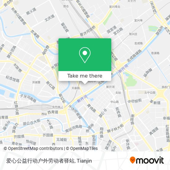 爱心公益行动户外劳动者驿站 map