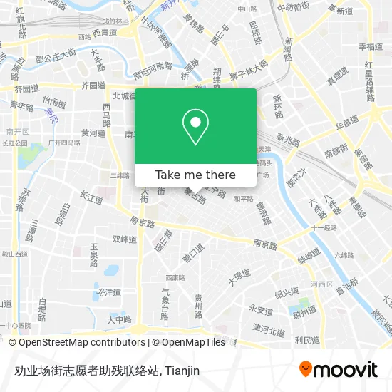 劝业场街志愿者助残联络站 map
