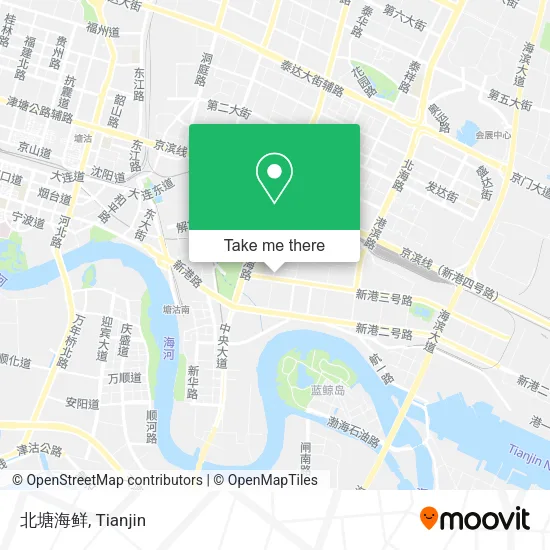 北塘海鲜 map