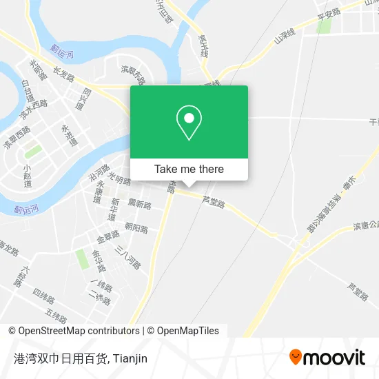 港湾双巾日用百货 map