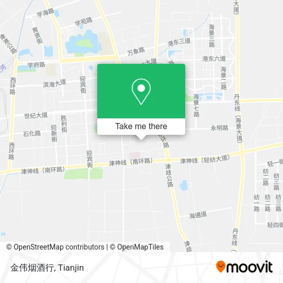 金伟烟酒行 map
