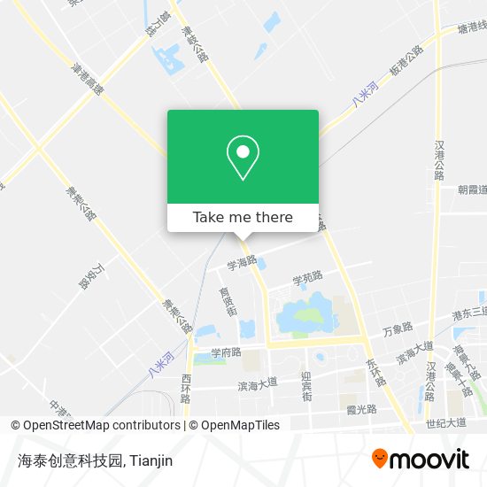 海泰创意科技园 map