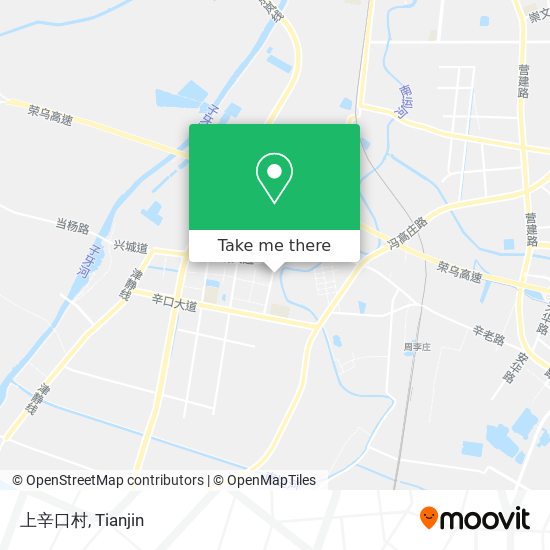 上辛口村 map