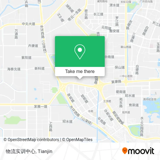 物流实训中心 map