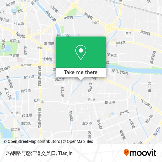 玛钢路与怒江道交叉口 map