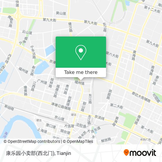 康乐园小卖部(西北门) map