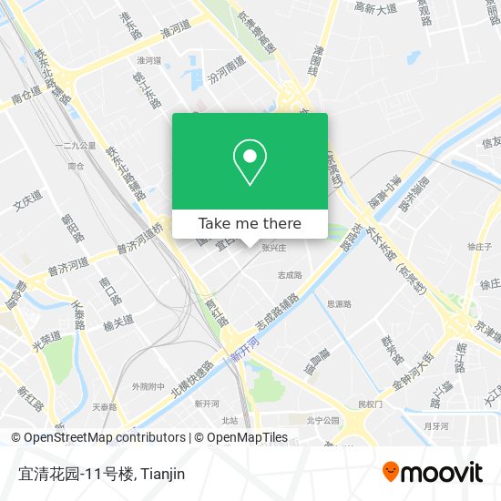 宜清花园-11号楼 map