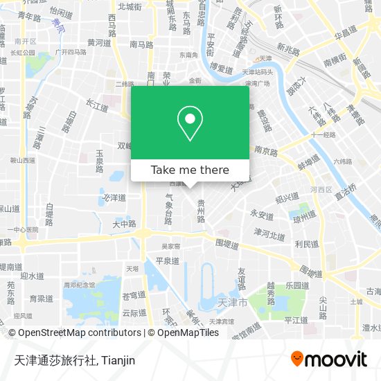 天津通莎旅行社 map