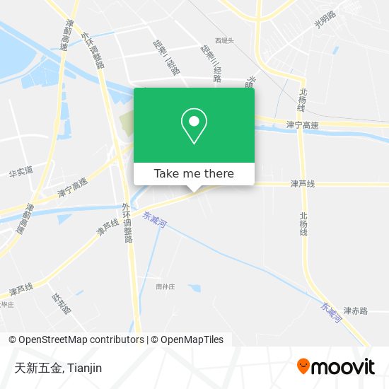 天新五金 map