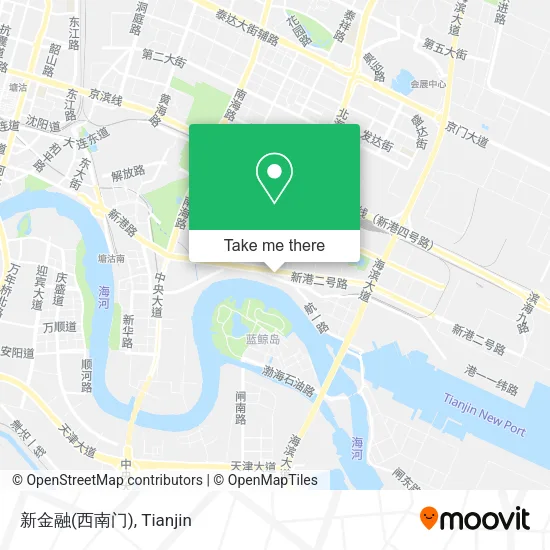 新金融(西南门) map