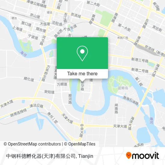 中钢科德孵化器(天津)有限公司 map