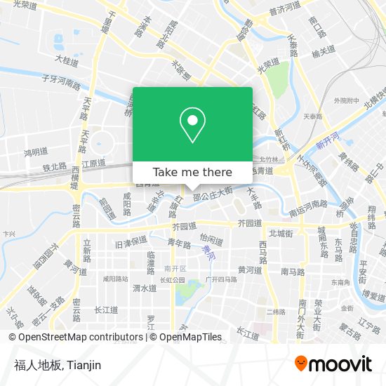 福人地板 map