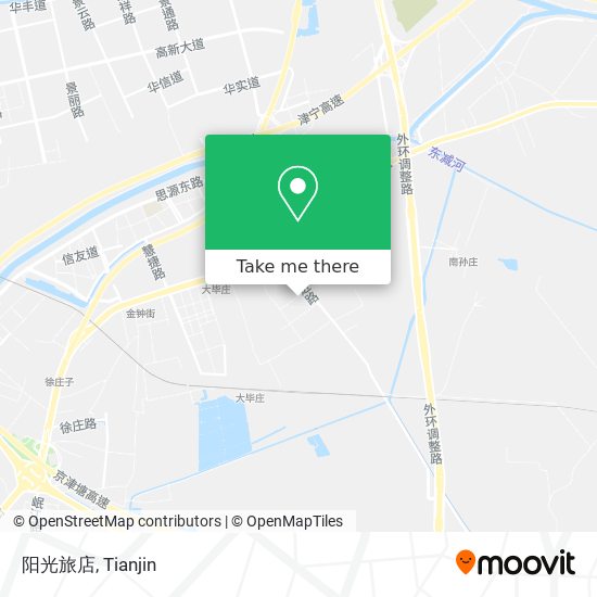 阳光旅店 map