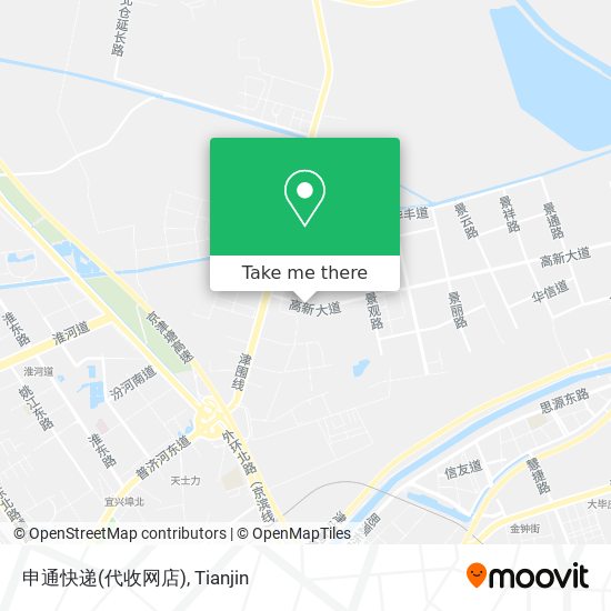 申通快递(代收网店) map