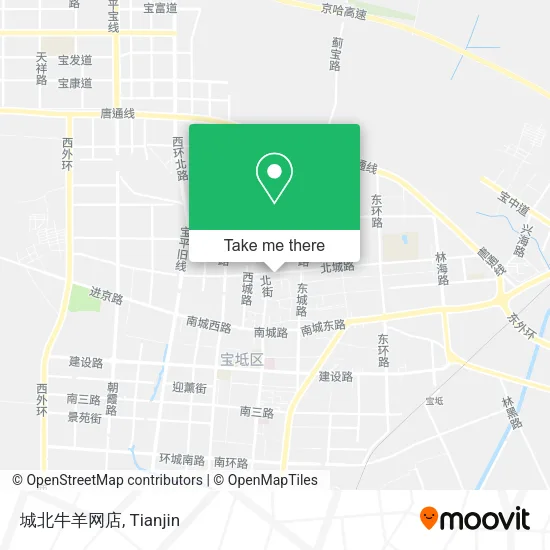 城北牛羊网店 map