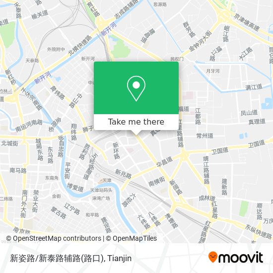 新姿路/新泰路辅路(路口) map