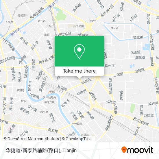 华捷道/新泰路辅路(路口) map