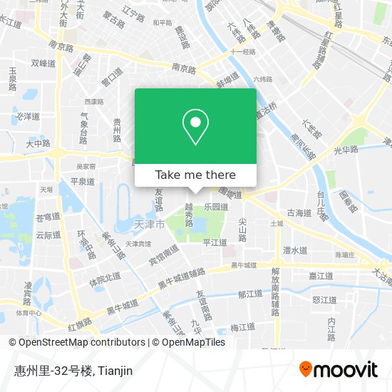 惠州里-32号楼 map