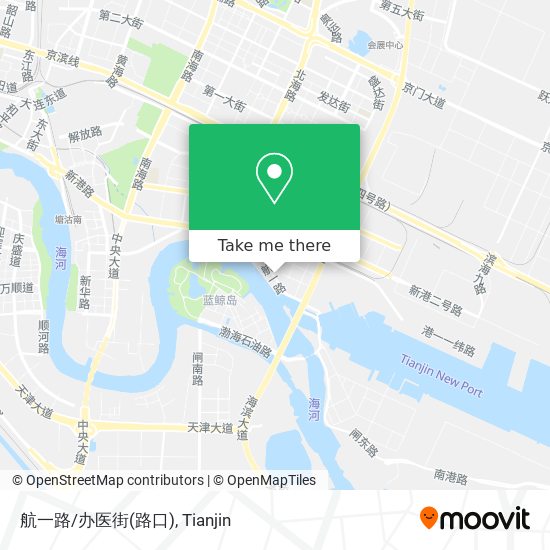 航一路/办医街(路口) map