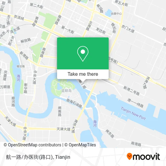 航一路/办医街(路口) map