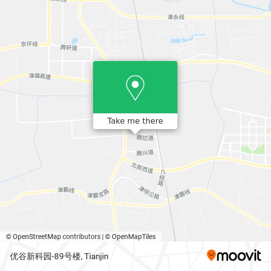 优谷新科园-89号楼 map